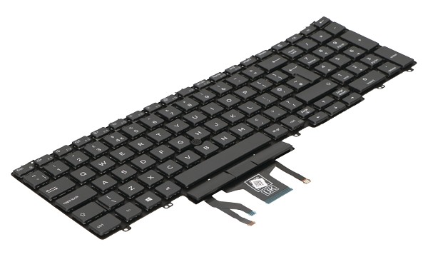 Precision 3550 UK Dualpoint Backlit Keyboard