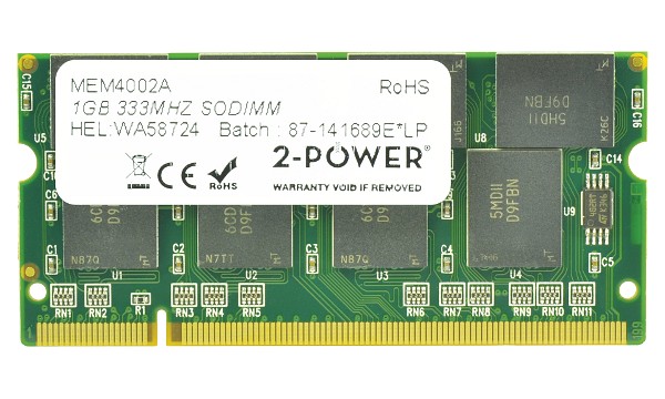 Stylistic ST5011D 1GB PC2700 333MHz SODIMM