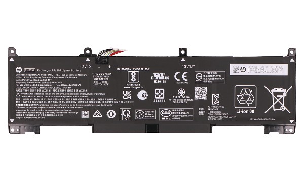 M01524-541 Battery (3 Cells)