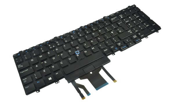 Precision 7510 Backlit Keyboard w/ Point Stick (UK)