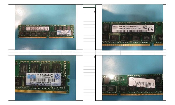 ProLiant DL360 Gen9 [818208-AA1] SPS-MEMORY DIMM 16GB PC4-2400T-R 1Gx4