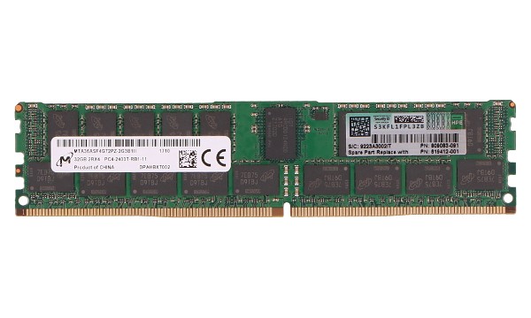 ProLiant DL580 Gen9 [816822-S01] SPS-MEMORY DIMM 32GB PC4-2400T-R 2Gx4